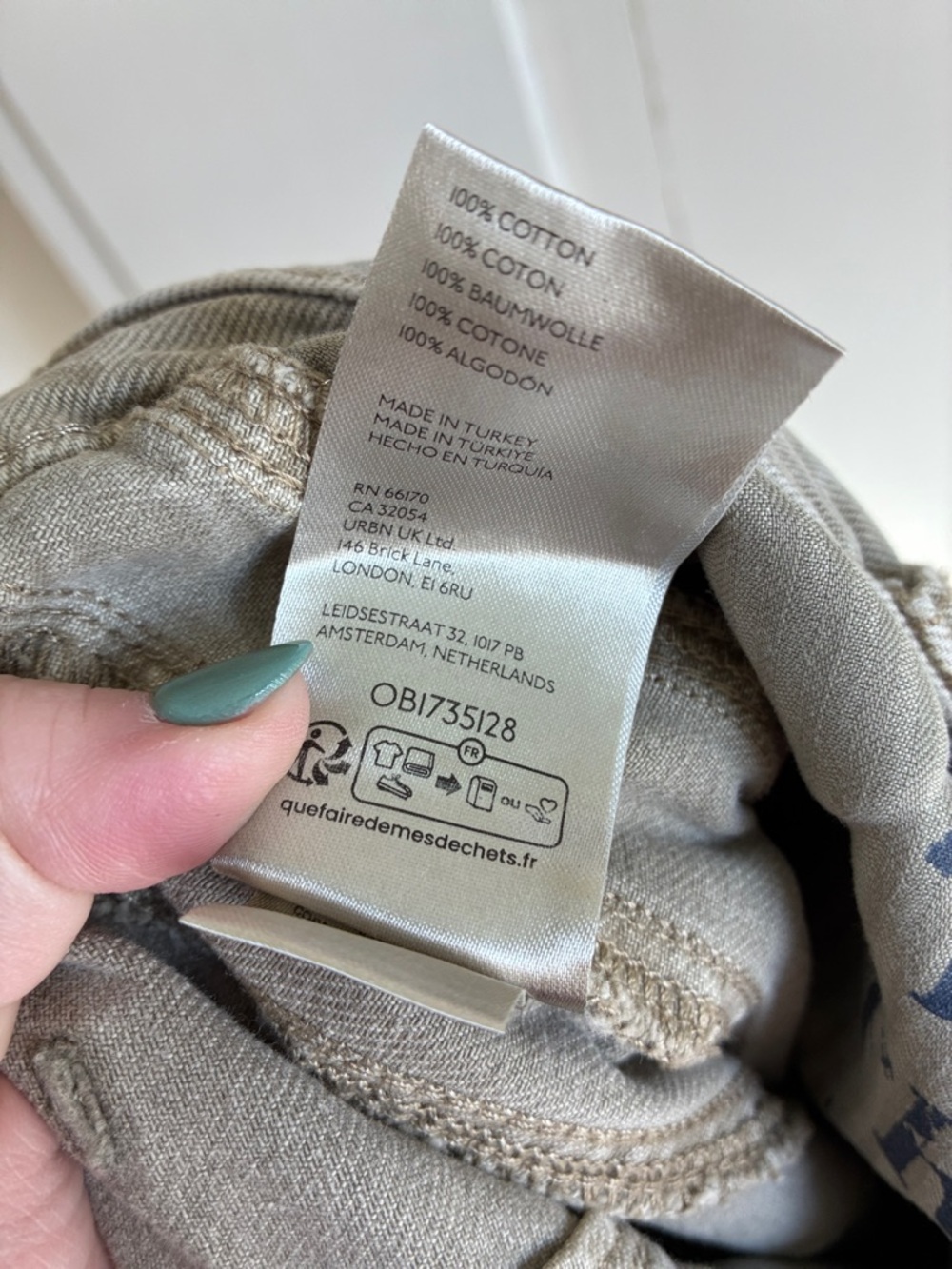 Free People We The Free Taupe Good Luck Mid Rise Barrel Jeans - Picture 13 of 14